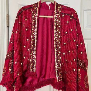 Free People Beaded Jacket